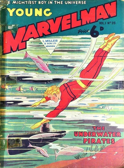 Cover of THE UNDERWATER PIRATES