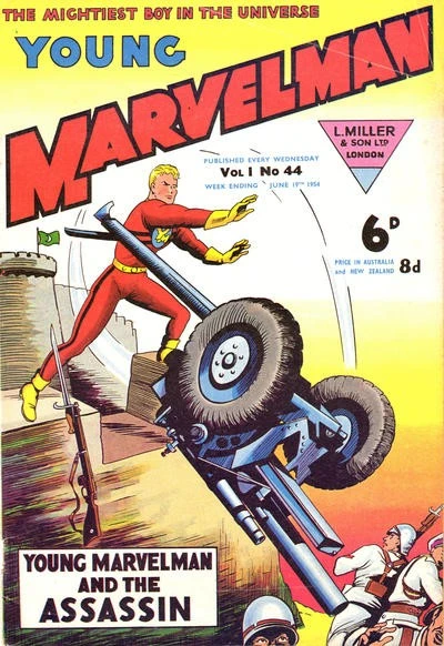 Cover of YOUNG MARVELMAN AND THE ASSASSIN