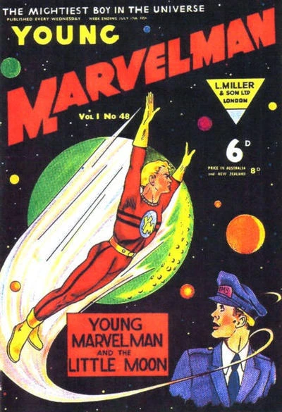 Cover of YOUNG MARVELMAN AND THE LITTLE MOON