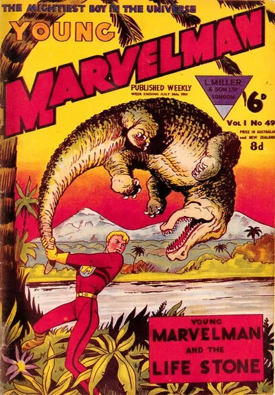 Cover of YOUNG MARVELMAN AND THE LIFE STONE
