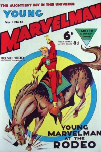 YOUNG MARVELMAN AT THE RODEO