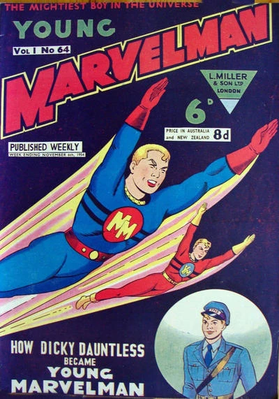 Cover of HOW DICKY DAUNTLESS BECAME YOUNG MARVELMAN