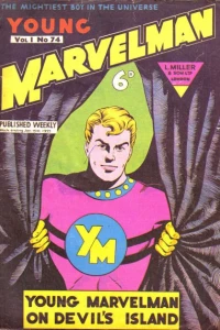 YOUNG MARVELMAN ON DEVIL'S ISLAND