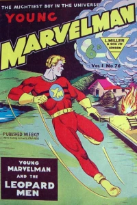 YOUNG MARVELMAN AND THE LEOPARD MAN