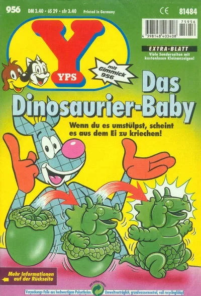 Cover of Das Dinosaurier-Baby