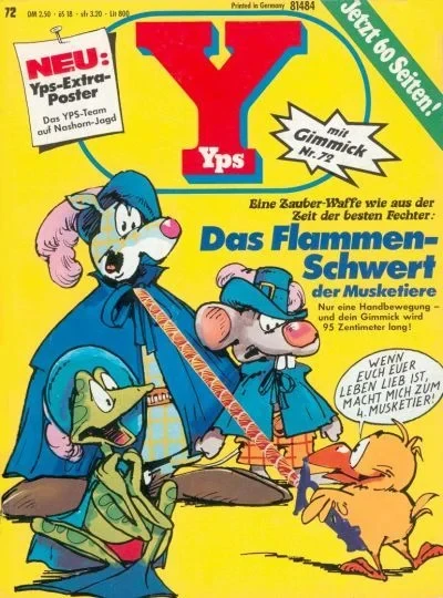Cover of Das Flammen-Schwert der Musketiere