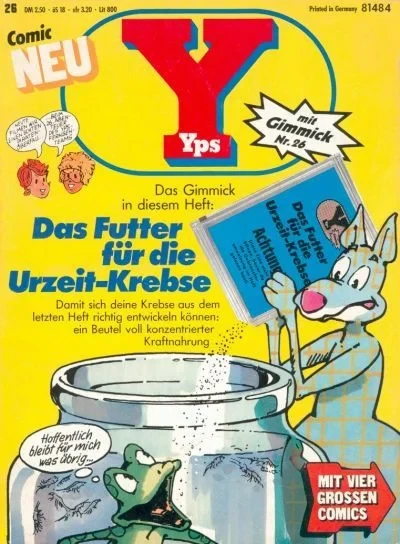 Cover of Das Futter für die Urzeit-Krebse