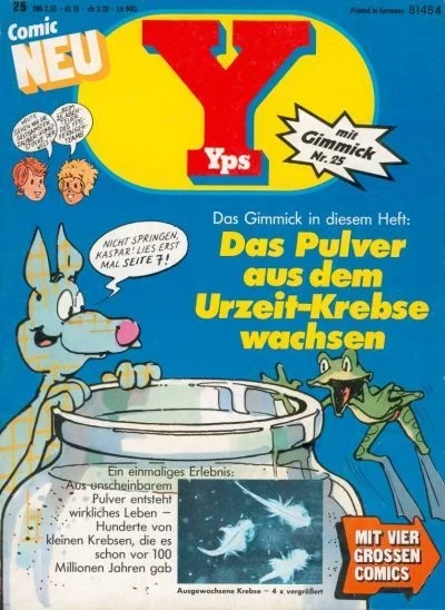 Cover of Das Pulver aus dem Urzeit-Krebse wachsen