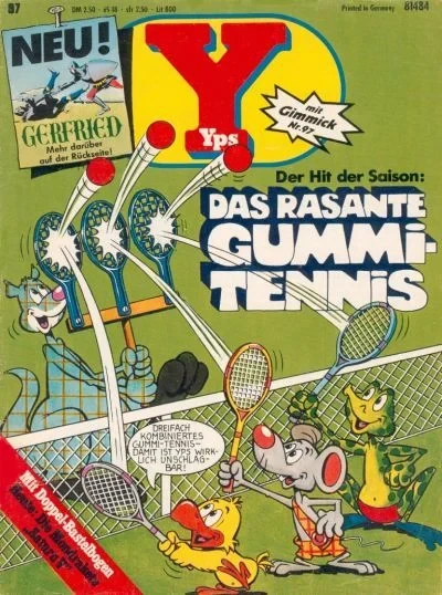 Cover of Das rasante Gummi-Tennis
