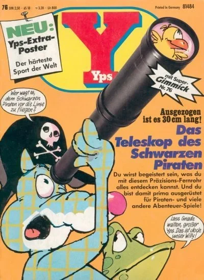 Cover of Das Teleskop des Schwarzen Piraten