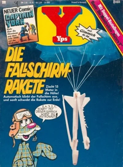 Cover of Die Fallschirm-Rakete