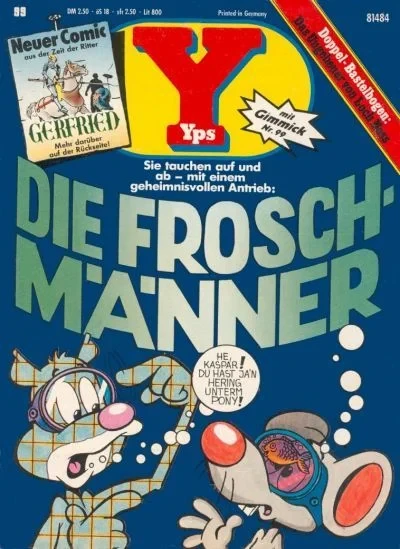 Cover of Die Frosch-Männer