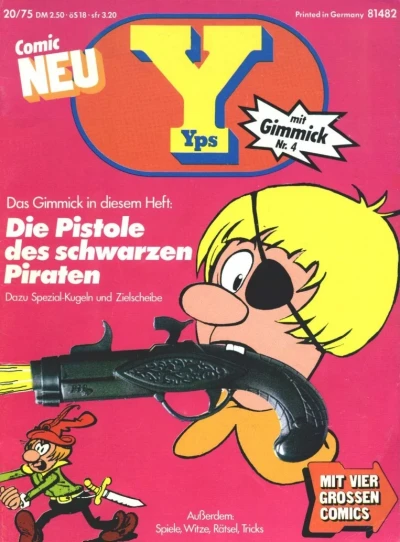 Cover of Die Pistole des schwarzen Piraten
