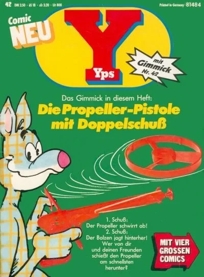 Cover of Die Propeller-Pistole mit Doppelschuß