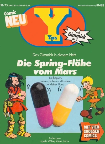 Cover of Die Spring-Flöhe vom Mars