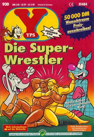 Cover of Die Super-Wrestler