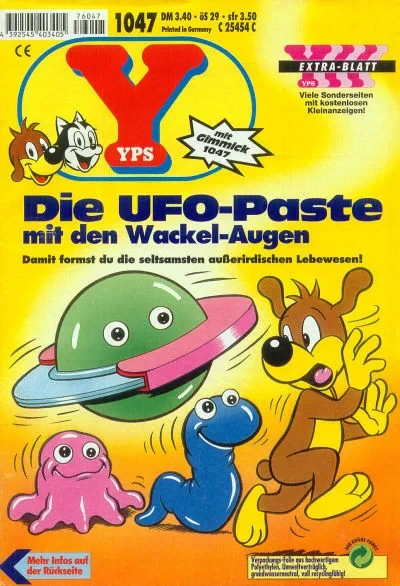 Cover of Die UFO-Paste