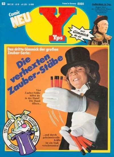 Cover of Die verhexten Zauber-Stäbe