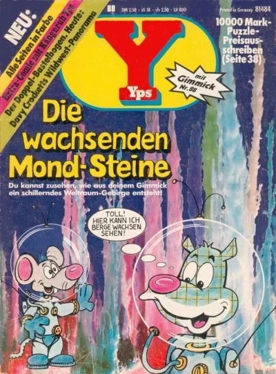 Cover of Die wachsenden Mond-Steine