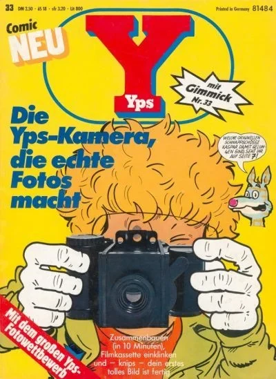 Cover of Die Yps-Kamera, die echte Fotos macht