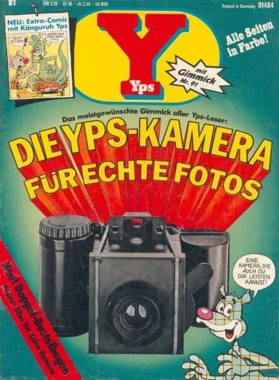 Cover of Die Yps-Kamera für echte Fotos