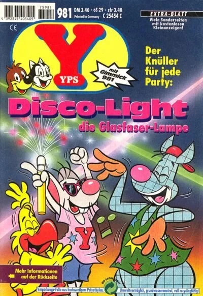 Cover of Disco-Light: die Glasfaser Lampe
