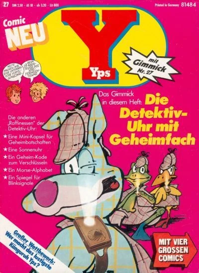 Cover of Die Detektiv-Uhr mit Geheimfach
