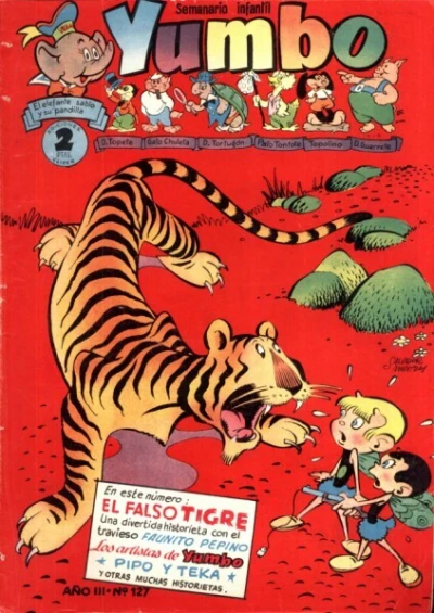 Cover of El Falso Tigre