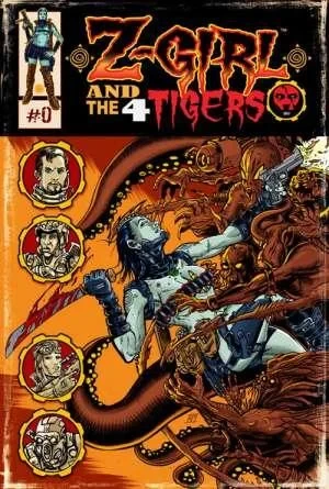Cover of Z-Girl and the 4 Tigers