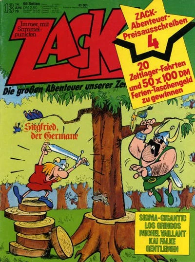 Cover of Siegfried, der Germane