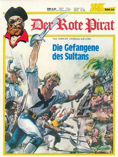 Cover of Der Rote Pirat