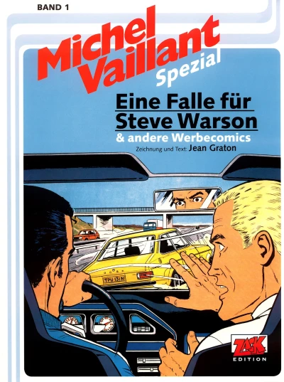 Cover of Michel Vaillant: Eine Falle für Steve Warson
