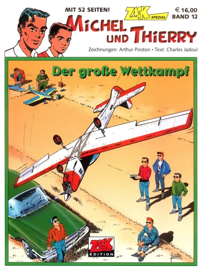 Cover of Michel und Thierry - Der große Wettkampf