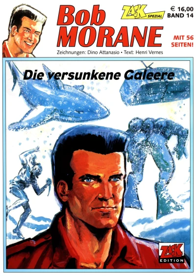 Cover of Bob Morane - Die versunkene Galeere