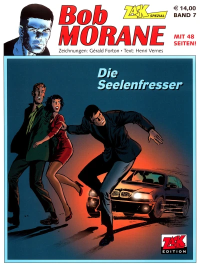 Cover of Bob Morane - Die Seelenfresser