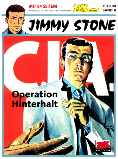 Cover of Jimmy Stone - Operation Hinterhalt