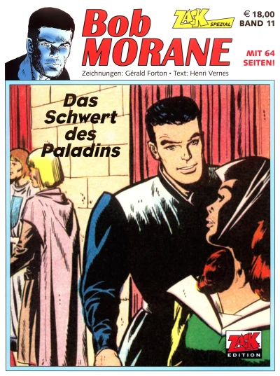Cover of Bob Morane -  Das Schwert des Paladins