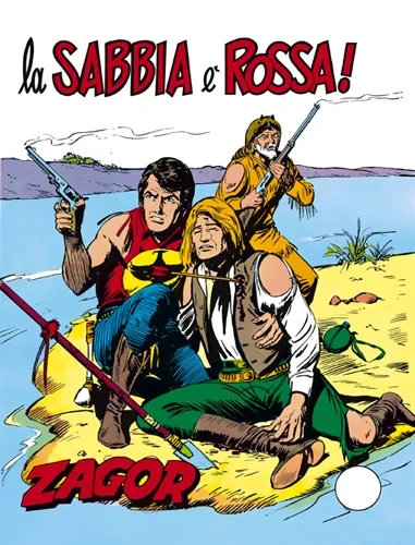 Cover of La Sabbia è Rossa