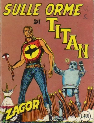 Cover of Sulle orme di Titan