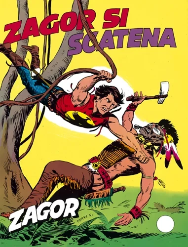 Cover of Zagor si scatena