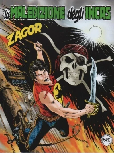 Cover of La maledizione degli Incas