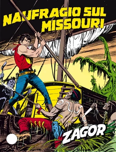 Cover of Naufragio Sul Missouri