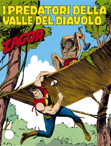 Cover of I predatori della Valle del Diavolo