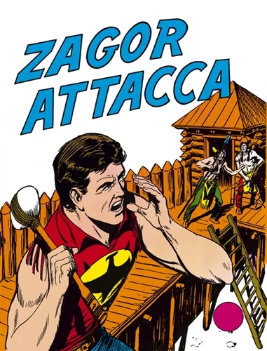 Cover of Zagor attacca