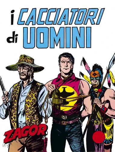Cover of i cacciatori di uomini