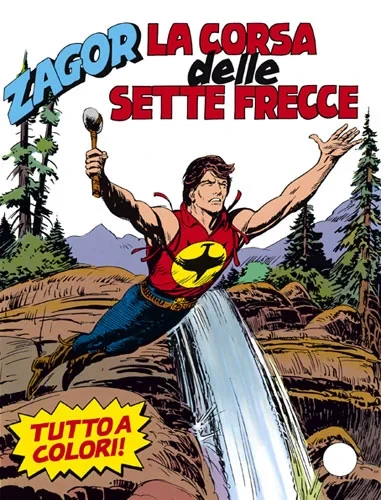 Cover of La corsa delle sette frecce