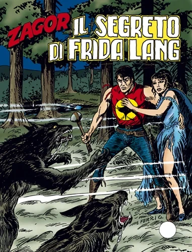 Cover of Il segreto di Frida Lang