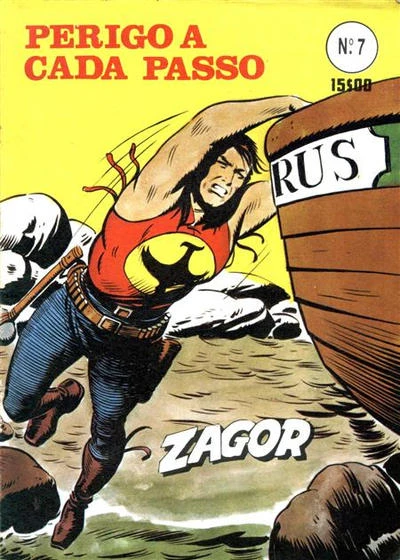 Cover of Perigo a Cada Passo