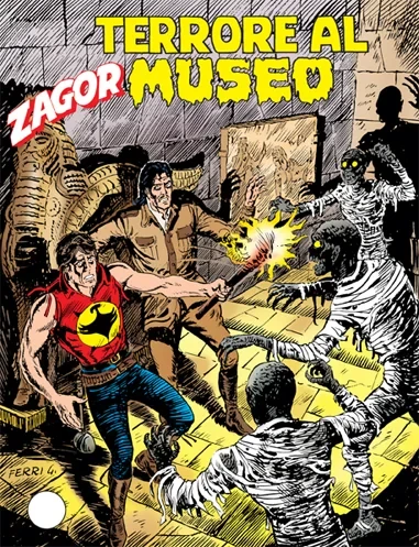 Cover of Terrore al Museo