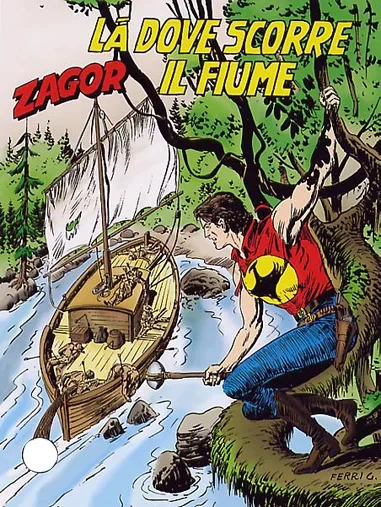 Cover of Là dove scorre il fiume
